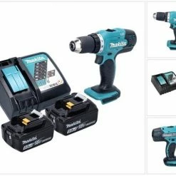 Makita Säulenbohrmaschine »Makita DDF 453 RT Akku Bohrschrauber 18 V 42 Nm + 2x Akku 5,0 Ah + Ladegerät«