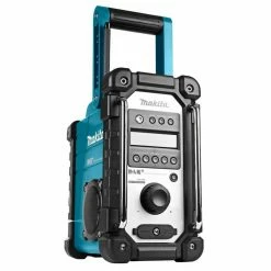 Makita »Makita Baustellenradio ohne Akkus und Ladegerät Blau und Schwarz« Boombox