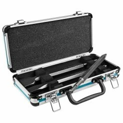 Makita Bit- und Steckschlüsselset »Makita 3-tlg. Meißel-Set Silbern«, 3-St.