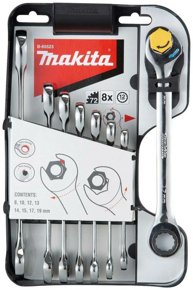 Makita Ratsche »B-65523« (Set, 8 St) 3 Makita Ratsche »B-65523« (Set, 8 St)