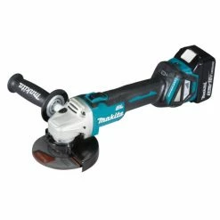 Makita Akku-Winkelschleifer »18V Akku-Winkelschleifer DGA511RTJ, 2x Akku 5.0 A«