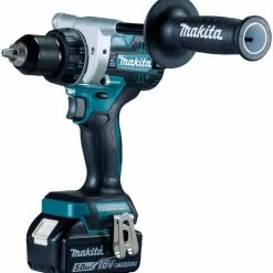 Makita Akku-Bohrschrauber »DDF486RTJ«, (Set), inkl. 2 Akkus