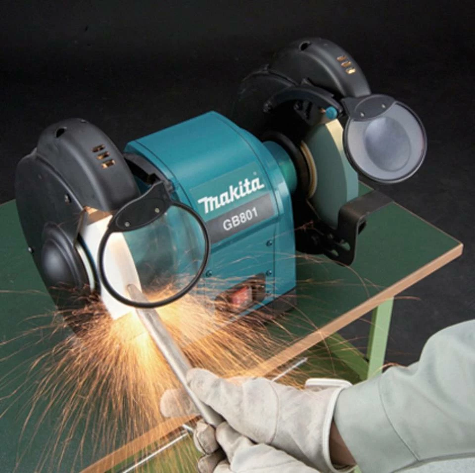 Makita Doppelschleifer »GB801«, max. 2850 U/min, (1 tlg), 205 mm 4 Makita Doppelschleifer »GB801«, max. 2850 U/min, (1 tlg), 205 mm – Bild 2