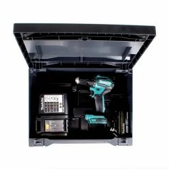 Makita Schlagbohrmaschine »Makita DHP 483 STX Akku Schlagbohrschrauber 18V 40Nm + 1x Akku 5,0Ah + Ladegerät + 100tlg. Bit Bohrer Set + Makbox« -Makita Verkäufe 2022 26226bbd db15 52cf 9b9c ecda705f57fa