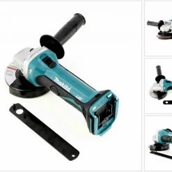 Makita Winkelschleifer »Makita BGA 452 Z 18 V Li-ion 115 mm Akku Winkelschleifer - Solo«