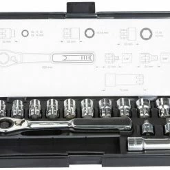 Makita Steckschlüssel »B-65595« (Set, 14 St), für komfortable Schraubarbeiten auf engem Raum