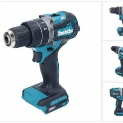 Makita Schlagbohrmaschine »Makita HP 002 GZ Akku Schlagbohrschrauber 40 V max. 64 Nm Brushless Solo - ohne Akku, ohne Ladegerät«