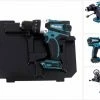 Makita Schlagbohrmaschine »Makita DHP 458 ZE Akku Schlagbohrschrauber 18V 91Nm + Einlage für Makpac«