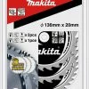 Makita Sägeblatt »B-33897« (Set, 3-St), für Holz und Kunststoff