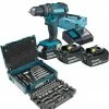 Makita Akku-Schlagbohrschrauber »DHP482-E-08713«
