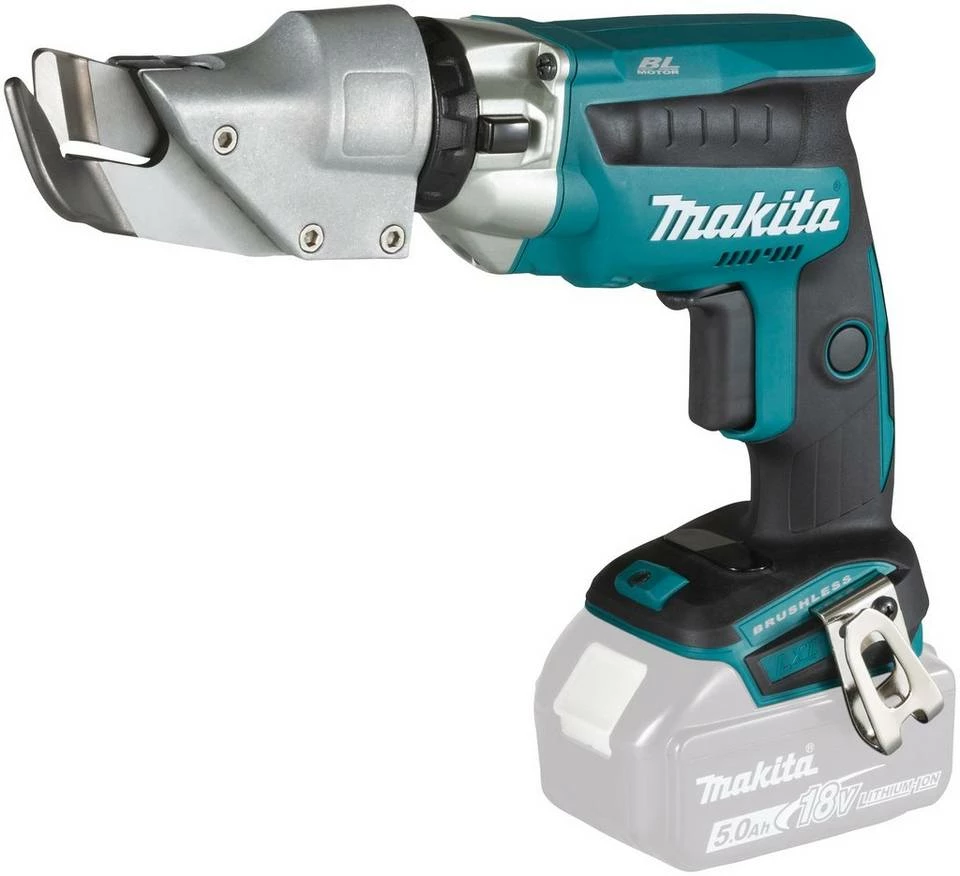 Makita Akku-Kurvenschere »DJS131Z«, 18 in v, 1-tlg., mit 360° drehbarem Schneidkopf, für Bleche mit einer Stärke von bis zu 1,3 mm 3 Makita Akku-Kurvenschere »DJS131Z«, 18 in v, 1-tlg., mit 360° drehbarem Schneidkopf, für Bleche mit einer Stärke von bis zu 1,3 mm