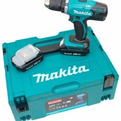 Makita Akku-Bohrschrauber »DDF453SYJ«, max. 1300 U/min, (Set, 5-tlg), 18 V, inkl. 2 Akkus, Ladegerät und MAKPAC Gr.2 -Makita Verkäufe 2022 4cc0d4c8 b512 5810 8b77 6cefc37f112f
