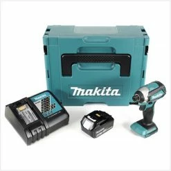 Makita Akku-Schlagschrauber »Makita DTD 153 RT1J 18 V Akku Brushless Schlagschrauber im Makpac + 1x BL 1850 B 5,0 Ah Li-Ion Akku + 1x DC 18 RC Ladegerät« -Makita Verkäufe 2022 58b8b457 b184 5d92 8242 def113205b3e
