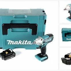 Makita Akku-Schlagschrauber »Makita DTW 190 A1J Akku Schlagschrauber 18 V 190 Nm 1/2" + 1x Akku 2,0 Ah + Makpac - ohne Ladegerät«
