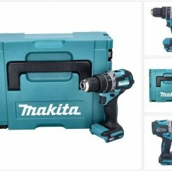 Makita Schlagbohrmaschine »Makita HP 002 GZ01 Akku Schlagbohrschrauber 40 V 64 Nm Brushless + Makpac - ohne Akku, ohne Ladegerät«