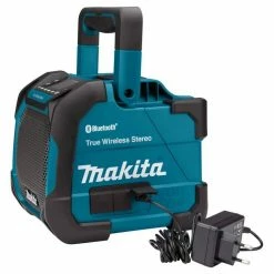 Makita Makita Baustellen-Lautsprecher Stereo Blau und Schwarz Home Speaker