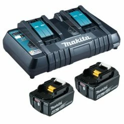 Makita »18V Power Source Kit Li 2x Akku BL1840B mit 4Ah +« Werkzeug-Akku-Ladetechnik