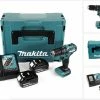 Makita Schlagbohrmaschine »Makita DHP 483 RTJ Akku Schlagbohrschrauber 18V 40Nm im Makpac + 2x 5,0 Ah Akku + Ladegerät«