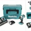 Makita Akku-Schlagschrauber »Makita DTD 153 RA1J Akku Schlagschrauber 18 V 170 Nm 1/4" Brushless + 1x Akku 2,0 Ah + Ladegerät + Makpac« -Makita Verkäufe 2022 76cc1456 4127 52a3 8e7d 3c28698931ca