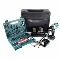 Makita Schlagbohrmaschine »Makita DHP 481 STX Akku Schlagbohrschrauber Brushless 18V 115 Nm + 1x Akku 5,0Ah + Ladegerät + 100tlg. Bit Bohrer Set + Makbox« -Makita Verkäufe 2022 7d4b1ea4 4142 5c72 812b 3c9a5f015560