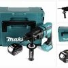 Makita Schlagbohrmaschine »Makita DHR 182 T1J Akku Bohrhammer 18V 1,7J SDS plus Brushless + 1x Akku 5,0Ah + Makpac - ohne Ladegerät«