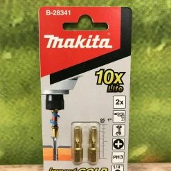 Makita Bit-Set »Makita Bit PH3 Impact Gold Torsion 25mm / 2 Stück«, 2x Bit