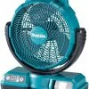Makita Akku-Standventilator DCF203Z, mit 3 Geschwindigkeitsstufen, Neigung verstellbar, ohne Akku