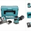 Makita Exzenterschleifer »Makita DBO 180 RA1J Akku Exzenterschleifer 18 V 125 mm + 1x Akku 2,0 Ah + Ladegerät + Makpac«