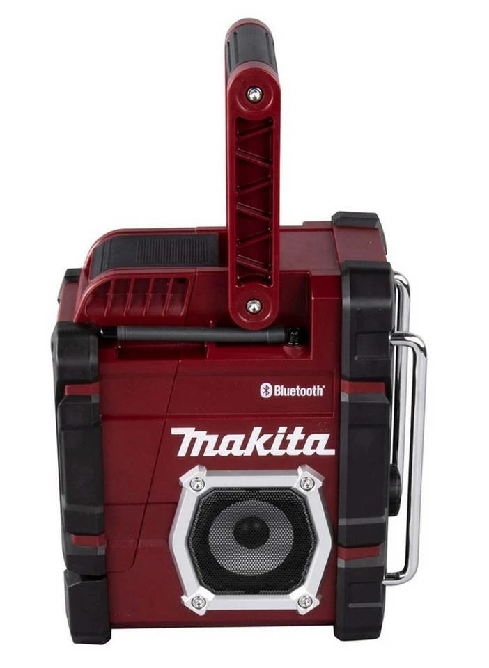 Makita »DMR 108« Baustellenradio (Bluetooth, mit Spritzschutz bis Schutzklasse IP64 und Weckfunktion, inklusive Aux-Anschluss für MP3-Kompatibilität und einen USB-Anschluss um Ihr Mobilgerät zu laden) Blau, Rot 7 Makita »DMR 108« Baustellenradio (Bluetooth, mit Spritzschutz bis Schutzklasse IP64 und Weckfunktion, inklusive Aux-Anschluss für MP3-Kompatibilität und einen USB-Anschluss um Ihr Mobilgerät zu laden) Blau, Rot – Bild 5