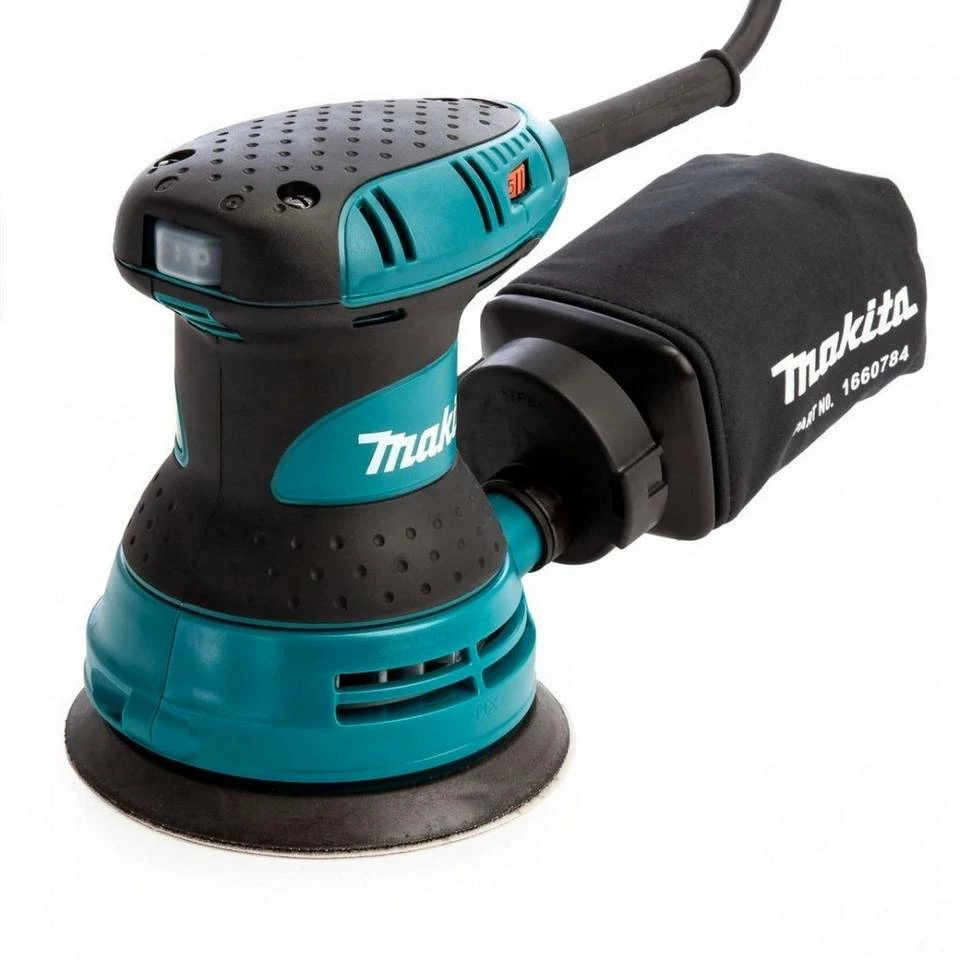 Makita Multischleifer »Makita BO5031 Exzenterschleifer 300W - 125mm«, (1x Makita BO 5031 K Exzenterschleifer 1x Papierfilter 1x Schleifscheibe P 120 1x Transportkoffer) 3 Makita Multischleifer »Makita BO5031 Exzenterschleifer 300W - 125mm«, (1x Makita BO 5031 K Exzenterschleifer 1x Papierfilter 1x Schleifscheibe P 120 1x Transportkoffer)