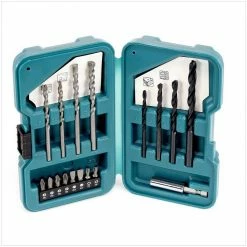 Makita Bohrer- und Bitset »Makita D-40216 Bit & Bohrer Set 17 tlg. im Kunststoffkoffer« -Makita Verkäufe 2022 90e2d80f efa4 516e 9e8c 7fb59afa34b0