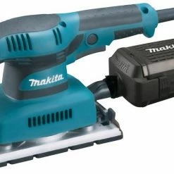 Makita Schwingschleifer »BO3711J«, inkl. Staubbox mit Mikrofilter