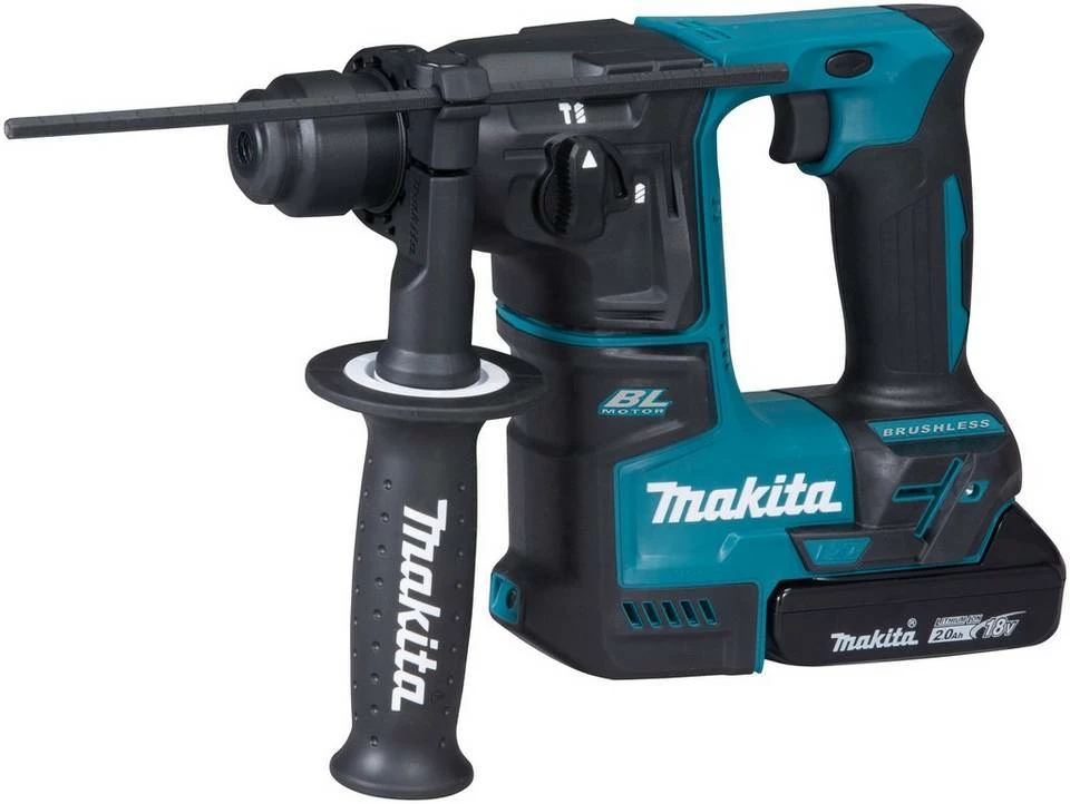 Makita Akku-Bohrhammer »DHR171RAJ«, max. 680 U/min, 18 V, SDS+, inkl. 2 Akkus & Ladegerät 3 Makita Akku-Bohrhammer »DHR171RAJ«, max. 680 U/min, 18 V, SDS+, inkl. 2 Akkus & Ladegerät