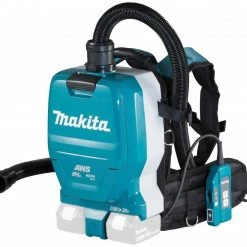 Makita Akku-Bodenstaubsauger DVC265ZXU, mit Beutel, 18 V, Rucksack, ohne Akku und Ladegerät