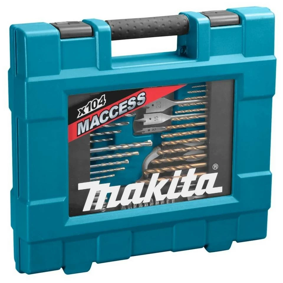 Makita Bohrer- und Bitset »Makita 104-tlg. Bohrer-Kombinationsset Silbern und Schwarz«, 104-St. 3 Makita Bohrer- und Bitset »Makita 104-tlg. Bohrer-Kombinationsset Silbern und Schwarz«, 104-St.