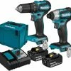 Makita Elektrowerkzeug-Set »DLX2221JX2«, 6-tlg., inkl. Ladegerät und 2 Akkus (18 V, 3 Ah) -Makita Verkäufe 2022 981895c6 2901 5028 9869 e4e0d1b9b894