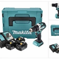 Makita Säulenbohrmaschine »Makita DDF 484 RT3J Akku Bohrschrauber 18 V 54 Nm Brushless + 3x Akku 5,0 Ah + Ladegerät + Makpac«