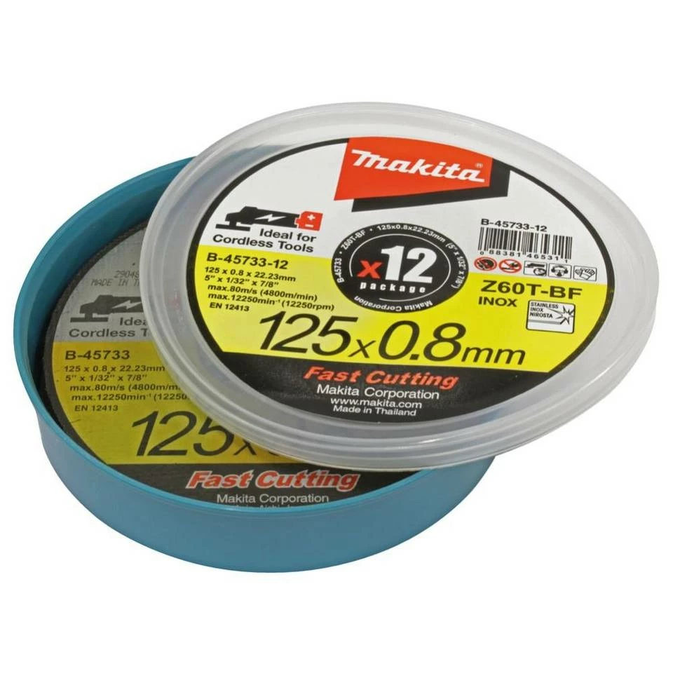 Makita Trennscheibe »Trennscheibe B-45733-12, 125x0,8mm« 3 Makita Trennscheibe »Trennscheibe B-45733-12, 125x0,8mm«