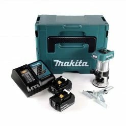 Makita Oberfräse »Makita DRT 50 RTJ Akku Multifunktionsfräse brushless 18V + 2x Akkus 5,0 Ah + Schnellladegerät im Makpac 3« -Makita Verkäufe 2022 9ae673b3 f5b4 5665 9799 3c4ceab5c2fd