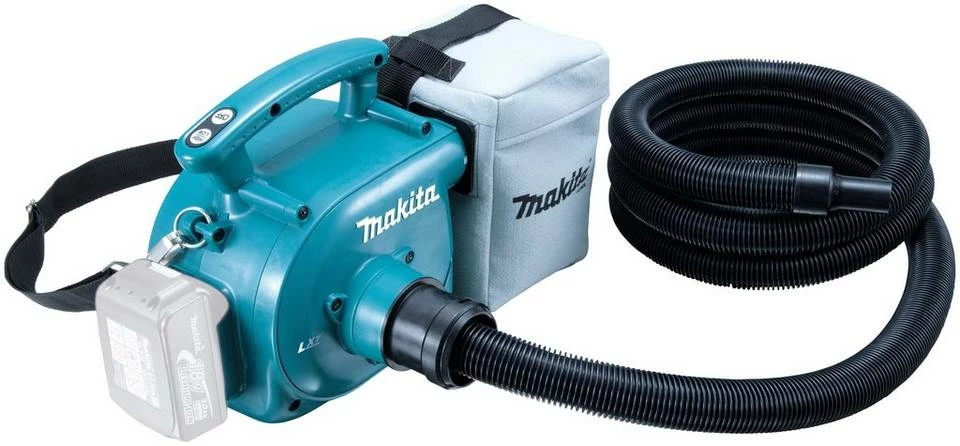 Makita Akku-Bodenstaubsauger DVC350Z, mit Beutel, 18 V, ohne Akku und Ladegerät 4 Makita Akku-Bodenstaubsauger DVC350Z, mit Beutel, 18 V, ohne Akku und Ladegerät – Bild 2