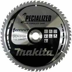 Makita Sägeblatt »60Z EFFICUT«, Schneidbreite: 2,15 mm, Bohrung: 30 mm