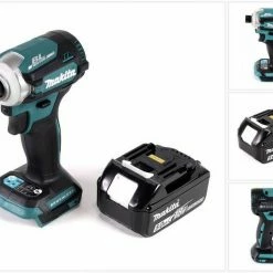 Makita Akku-Schlagschrauber »Makita DTD 171 T1 Akku Schlagschrauber 18V 170Nm 1/4" Brushless + 1x Akku 5,0Ah - ohne Ladegerät«