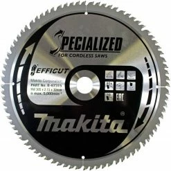 Makita Sägeblatt »80Z EFFICUT«, Schneidbreite: 2,15 mm, Bohrung: 30 mm