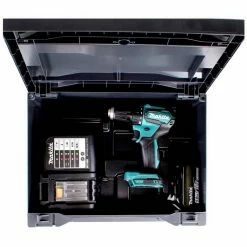 Makita Säulenbohrmaschine »Makita DDF 483 STX Akku Bohrschrauber 18V 40Nm 1x Akku 5,0Ah + Ladegerät + 100tlg. Bit Bohrer Set + Makbox« -Makita Verkäufe 2022 a9d2f441 285b 5cfd 874e fbde0e9c44fc