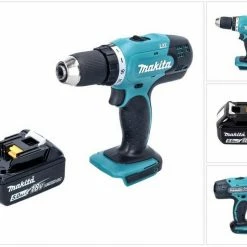 Makita Säulenbohrmaschine »Makita DDF 453 T1 Akku Bohrschrauber 18 V 42 Nm + 1x Akku 5,0 Ah - ohne Ladegerät«
