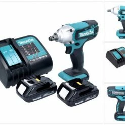 Makita Akku-Schlagschrauber »Makita DTW 190 SY Akku Schlagschrauber 18 V 1/2" 190 Nm + 2x Akku 1,3 Ah + Ladegerät«