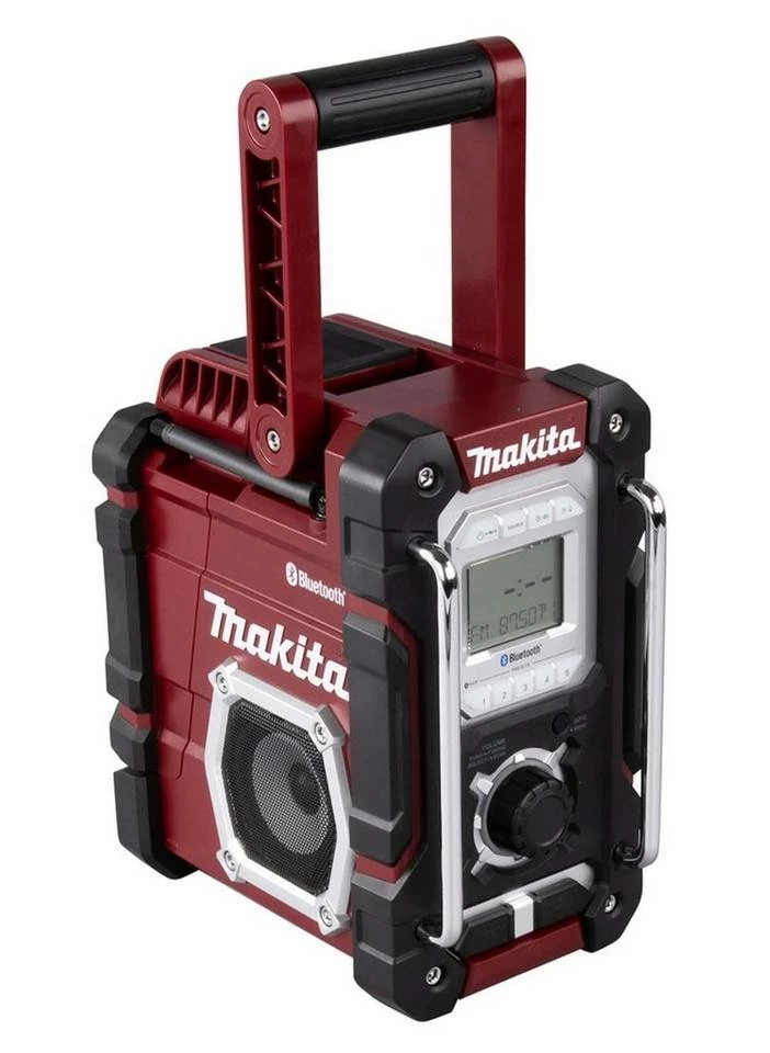 Makita »DMR 108« Baustellenradio (Bluetooth, mit Spritzschutz bis Schutzklasse IP64 und Weckfunktion, inklusive Aux-Anschluss für MP3-Kompatibilität und einen USB-Anschluss um Ihr Mobilgerät zu laden) Blau, Rot 8 Makita »DMR 108« Baustellenradio (Bluetooth, mit Spritzschutz bis Schutzklasse IP64 und Weckfunktion, inklusive Aux-Anschluss für MP3-Kompatibilität und einen USB-Anschluss um Ihr Mobilgerät zu laden) Blau, Rot – Bild 6