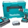 Makita Akku-Bohrschrauber »DDF453SYJ«, max. 1300 U/min, (Set, 5-tlg), 18 V, inkl. 2 Akkus, Ladegerät und MAKPAC Gr.2 -Makita Verkäufe 2022 b3e09346 b905 5c8c 925e f8ede13b2e2a