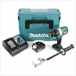 Makita Schlagbohrmaschine »Makita DHP 481 RT1J 18V Akku Schlagbohrschrauber Brushless 115 Nm im Makpac mit 1x 5Ah Li-Ion Akku und Ladegerät« -Makita Verkäufe 2022 b5b512ee ba88 5c56 9868 5cedaec8c04c