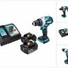 Makita Schlagbohrmaschine »Makita DHP 486 RT Akku Schlagbohrschrauber 18 V 130 Nm Brushless + 2x Akku 5,0 Ah + Ladegerät« -Makita Verkäufe 2022 b73fc594 d7b2 530d 9459 31648b1136c2